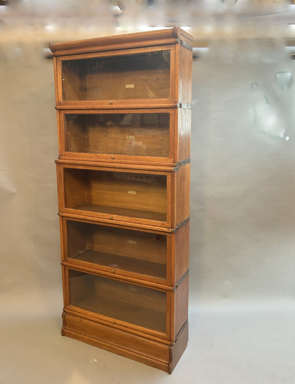 Globe Wernicke Bookcase Of Larger Sections View XIII