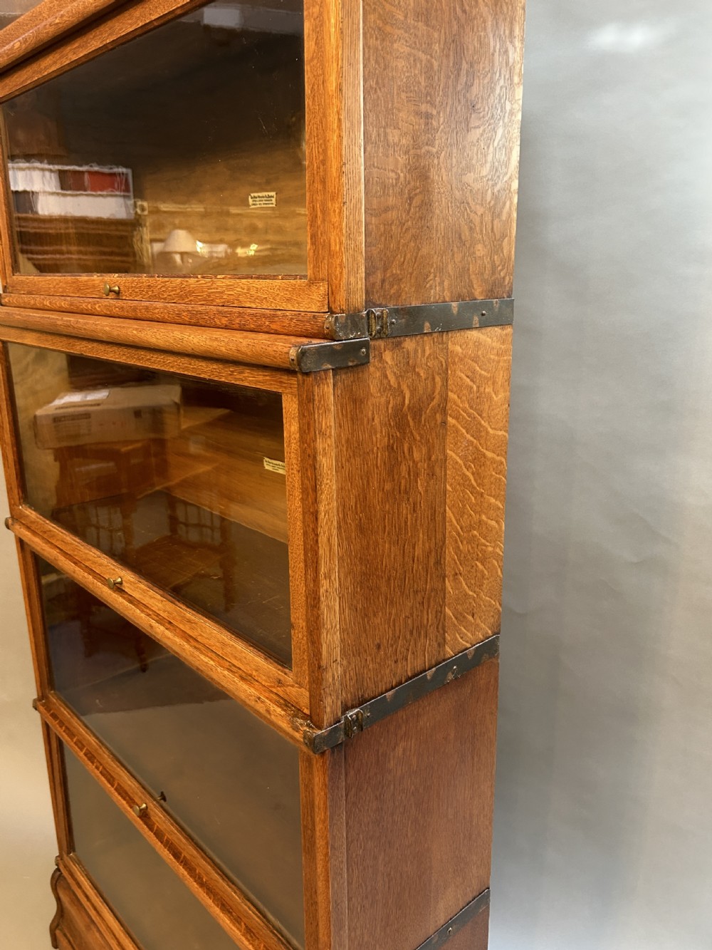 Globe Wernicke Bookcase Of Larger Sections View XIV