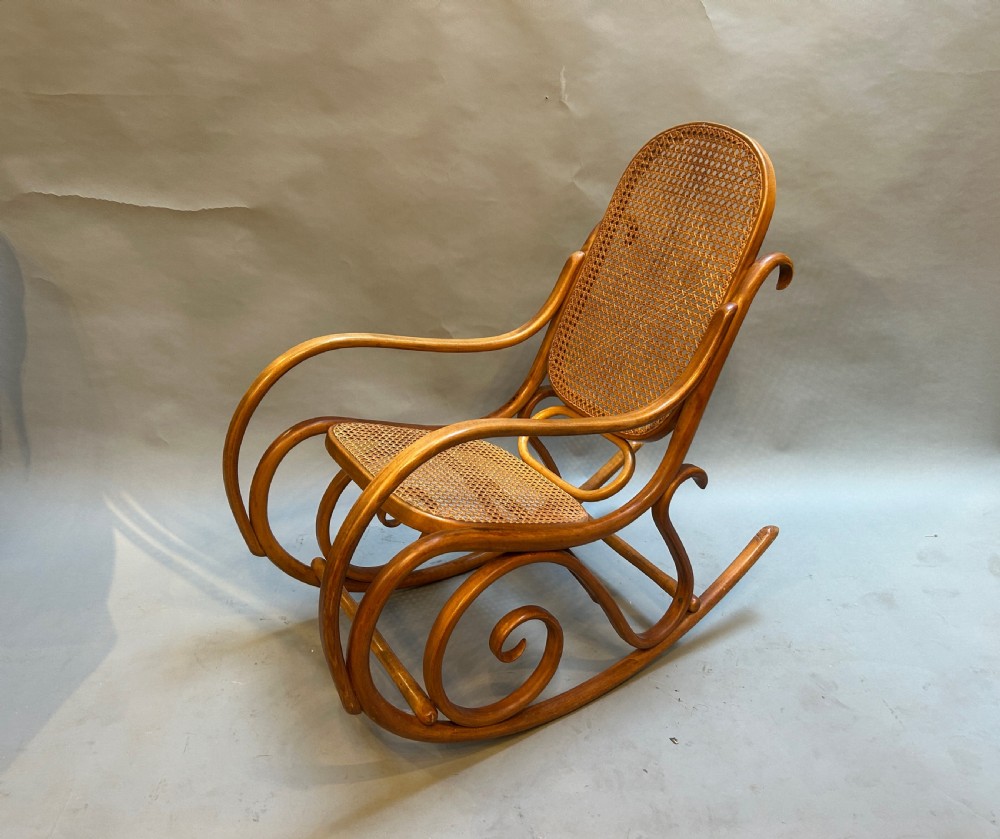 Vintage bentwood rocking chair