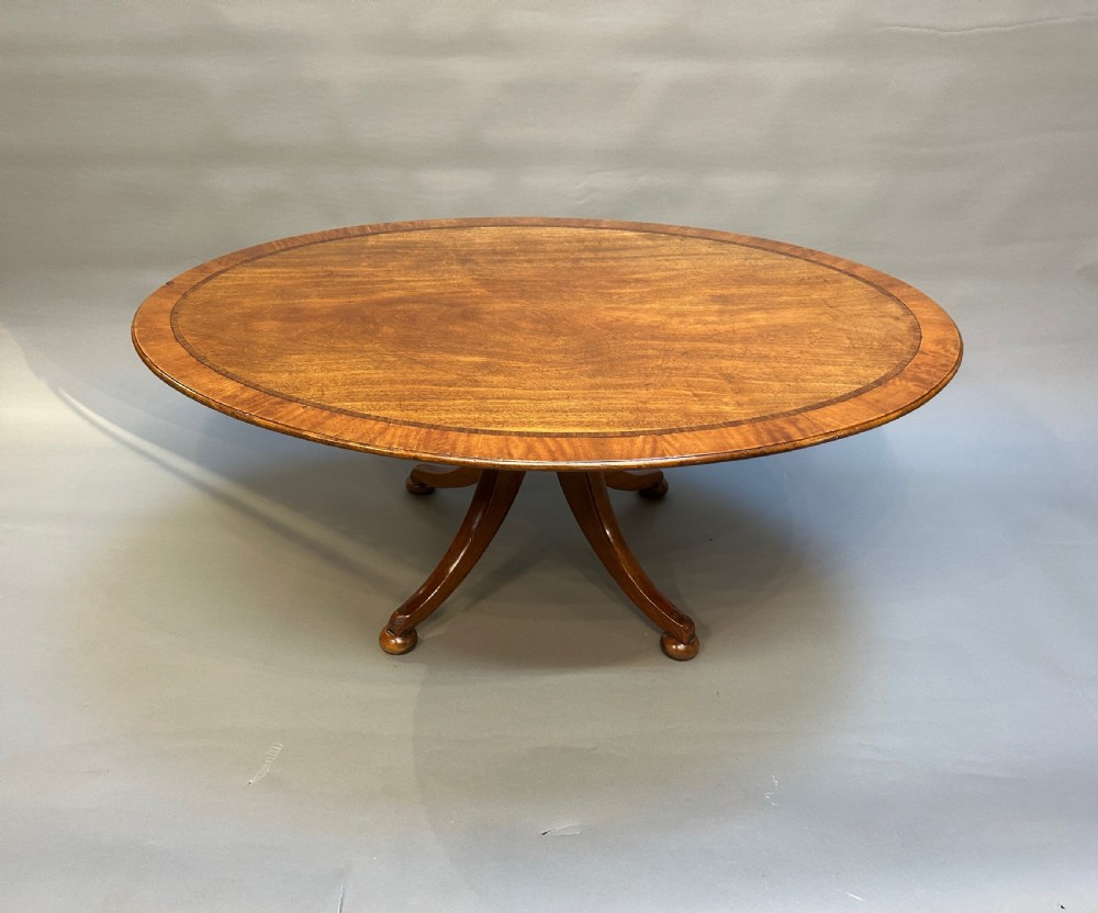 George III Mahogany Coffee Table View IV