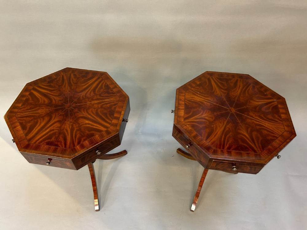 pair Georgian revival side tables View II