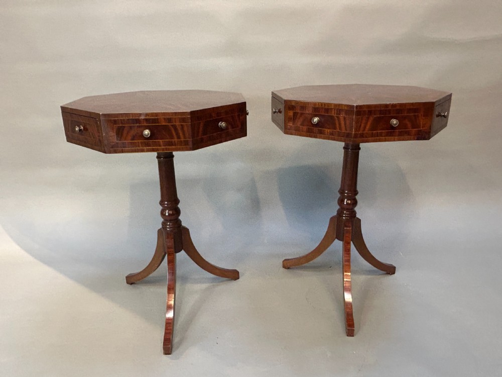 pair Georgian revival side tables View VIII