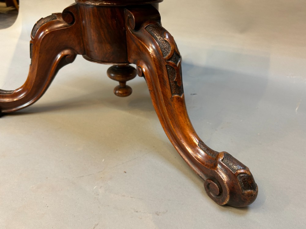 Victorian Burr Walnut Coffee Table View VI
