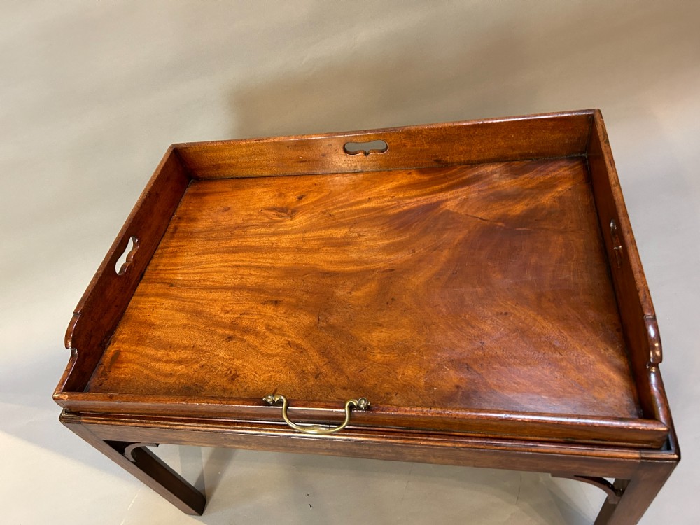George III butlers coffee table View IV