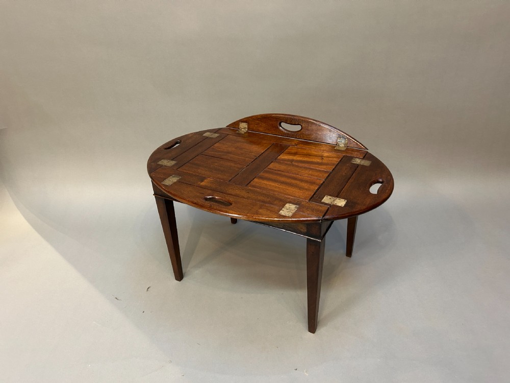 C19th butlers tray coffee table