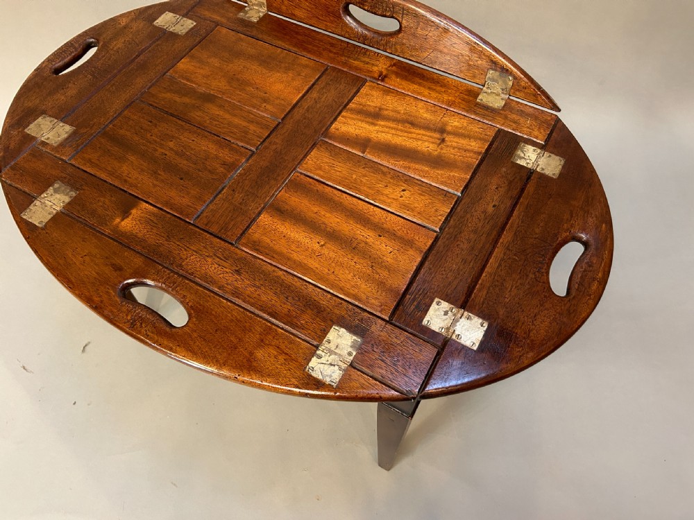 C19th butlers tray coffee table View II