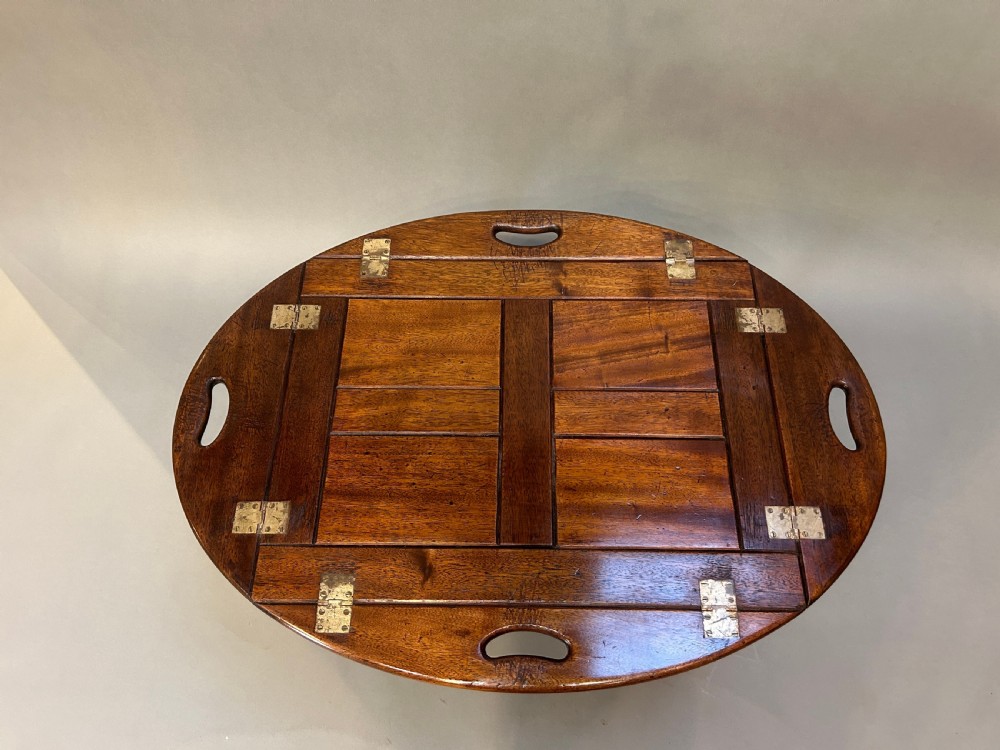 C19th butlers tray coffee table View III