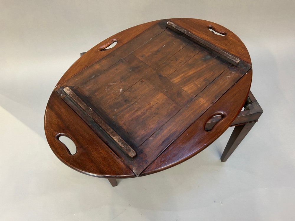 C19th butlers tray coffee table View VIII