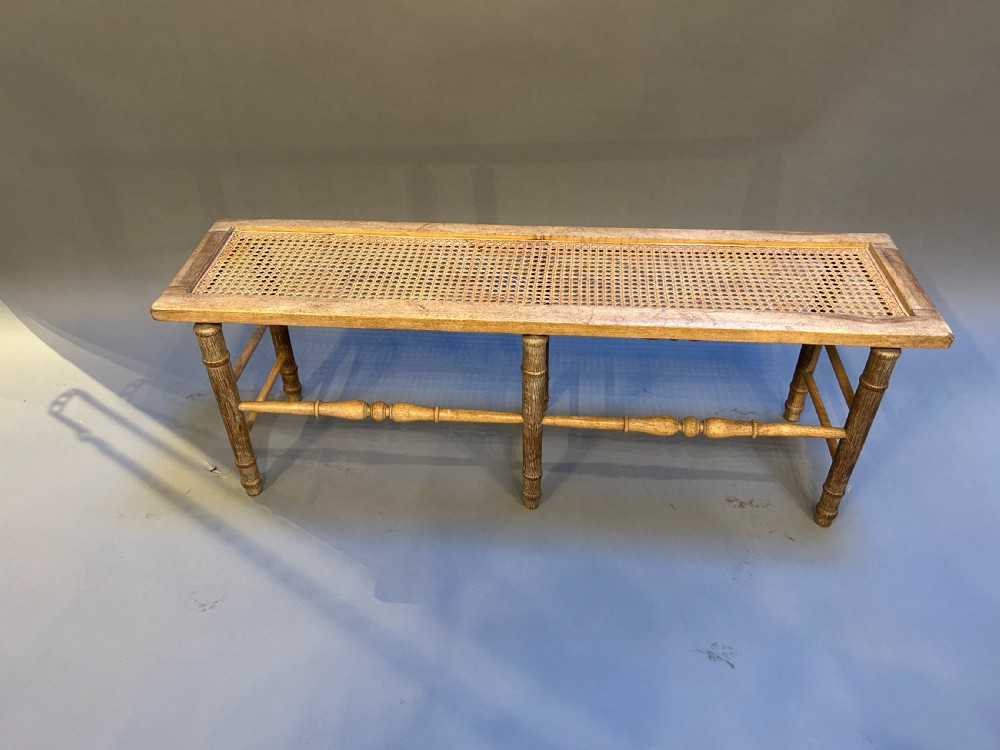 C19th Oak Bench View II