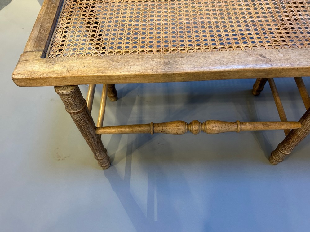 C19th Oak Bench View IV