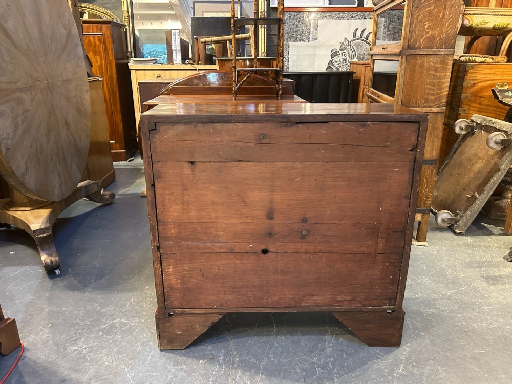 George III  mahogany hall chest of drawers View X