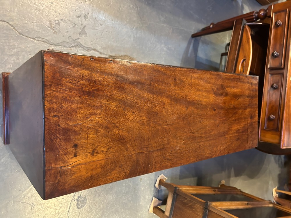 George III  mahogany hall chest of drawers View XII