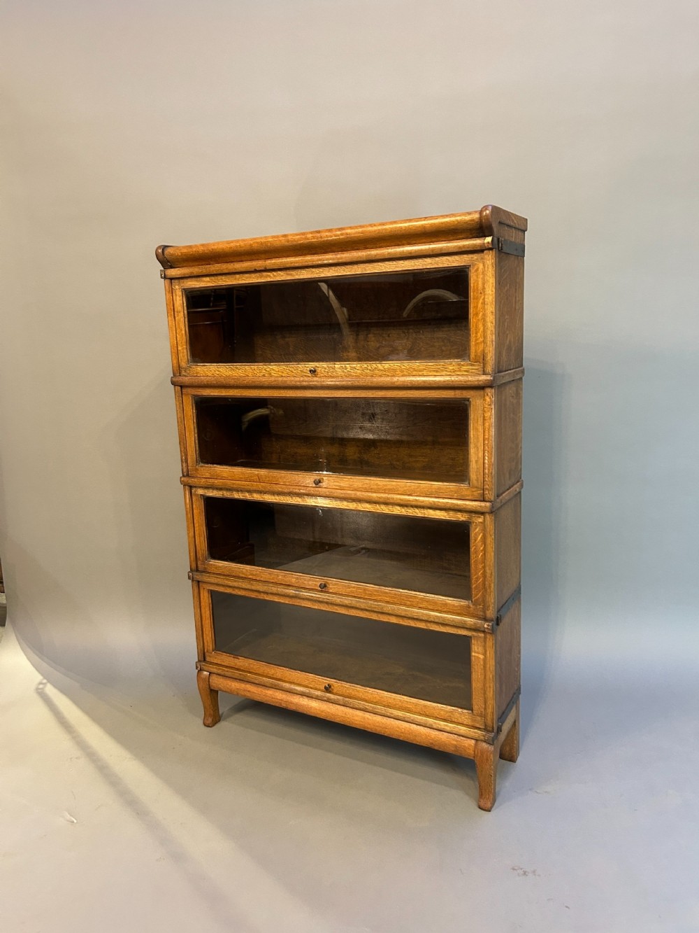 globe wernicke oak bookcase