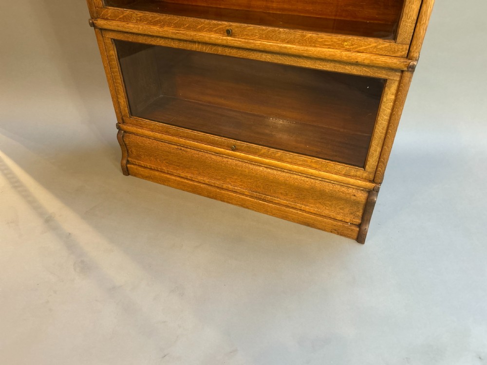 Globe Wernicke Oak Bookcase View IV