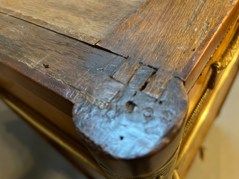 Louis XVI Escritoire Cabinet, Stamped Saunier View II