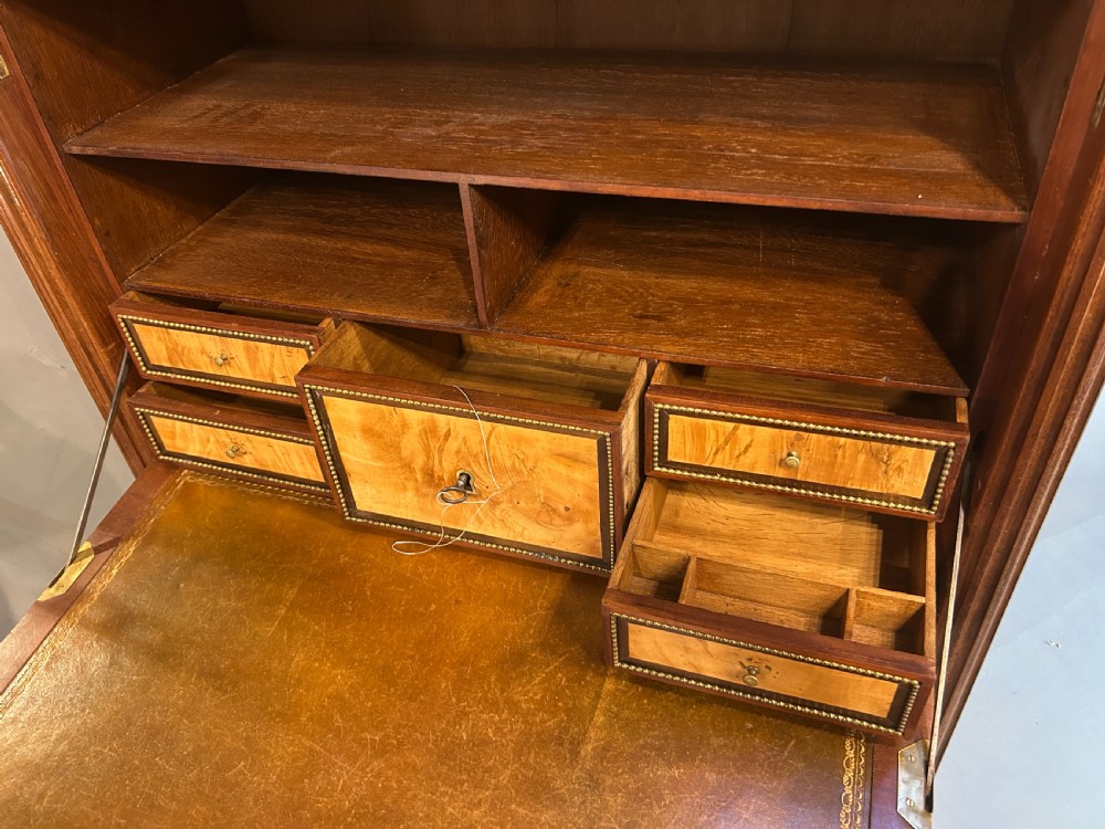 Louis XVI Escritoire Cabinet, Stamped Saunier View VII