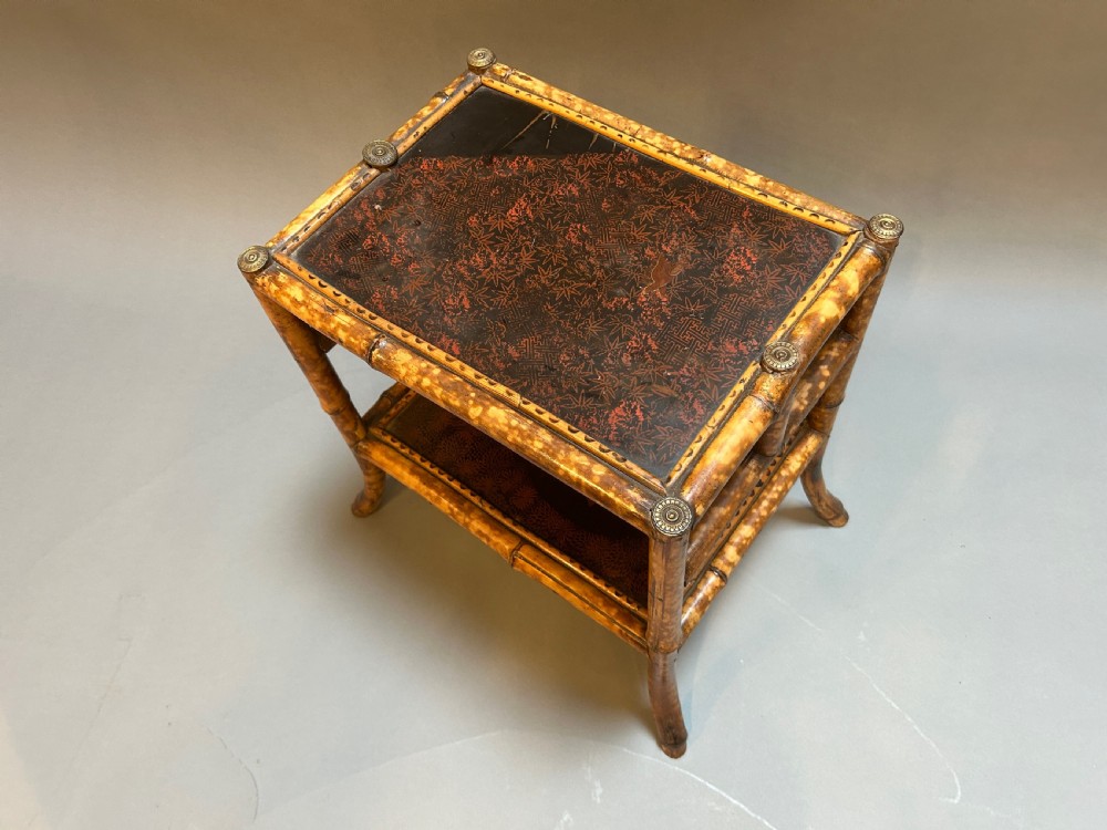 Victorian Bamboo Side Table View II