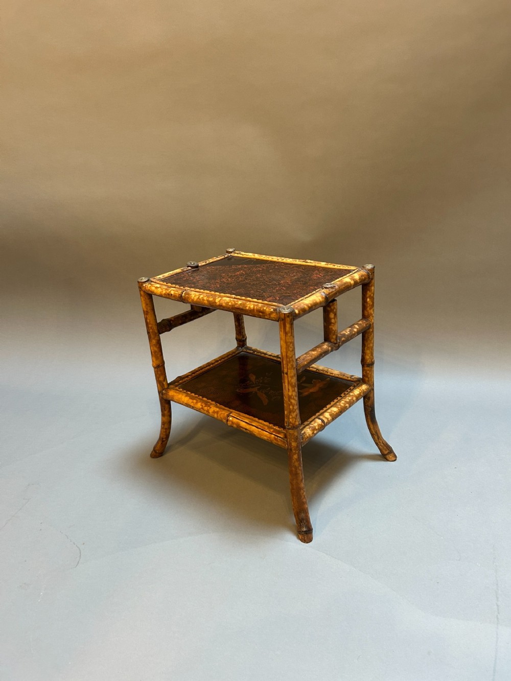 Victorian Bamboo Side Table
