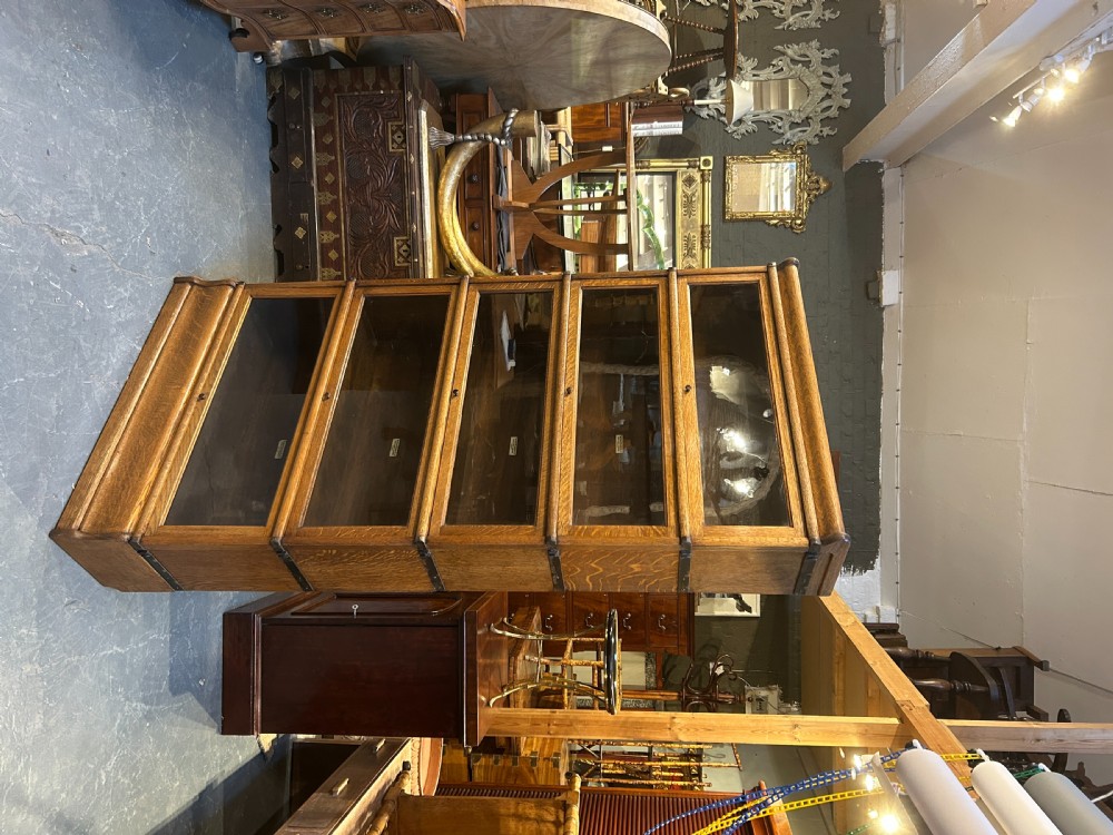 globe wernicke oak stacking bookcase View VI