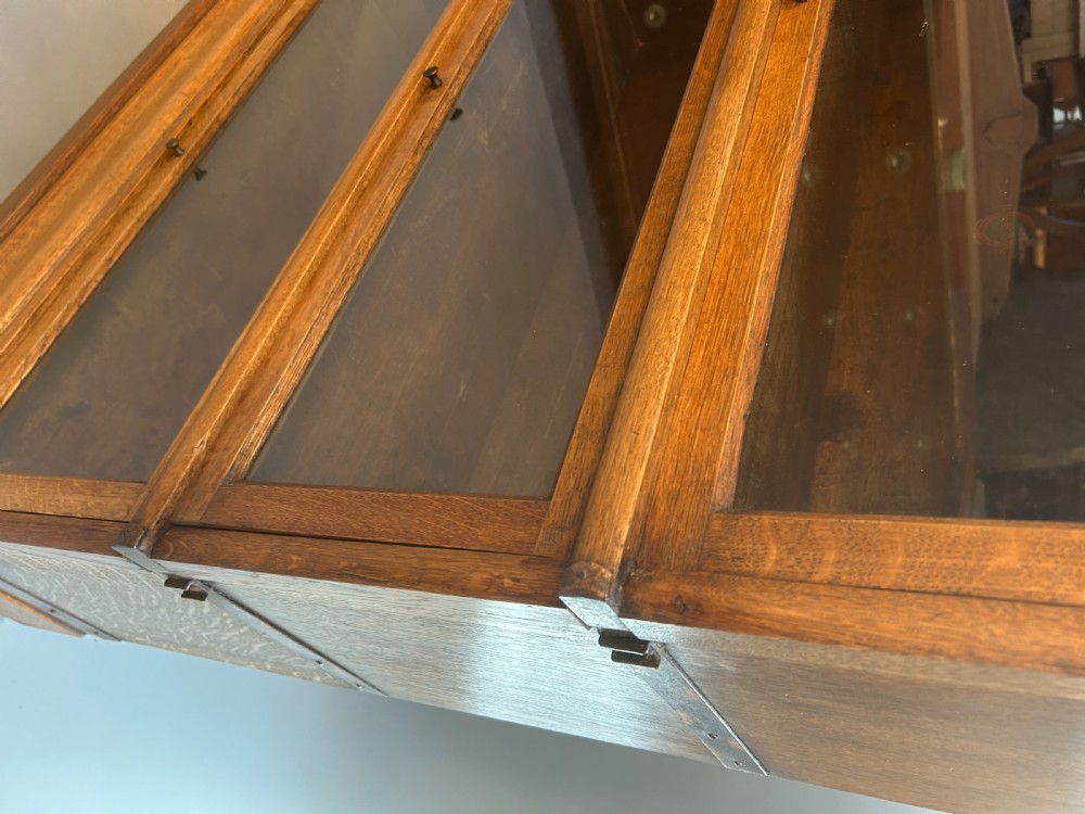 Globe Wernicke Oak Bookcase View II