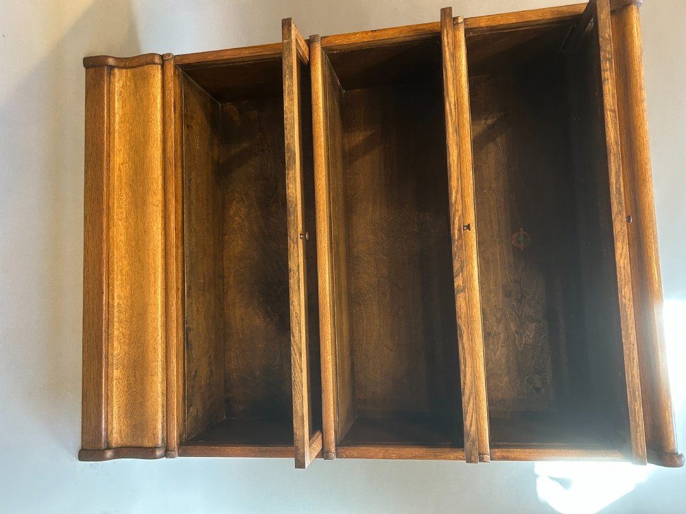 Globe Wernicke Oak Bookcase View IV