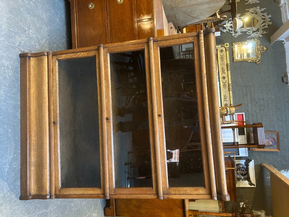 Globe Wernicke Oak Bookcase View VI