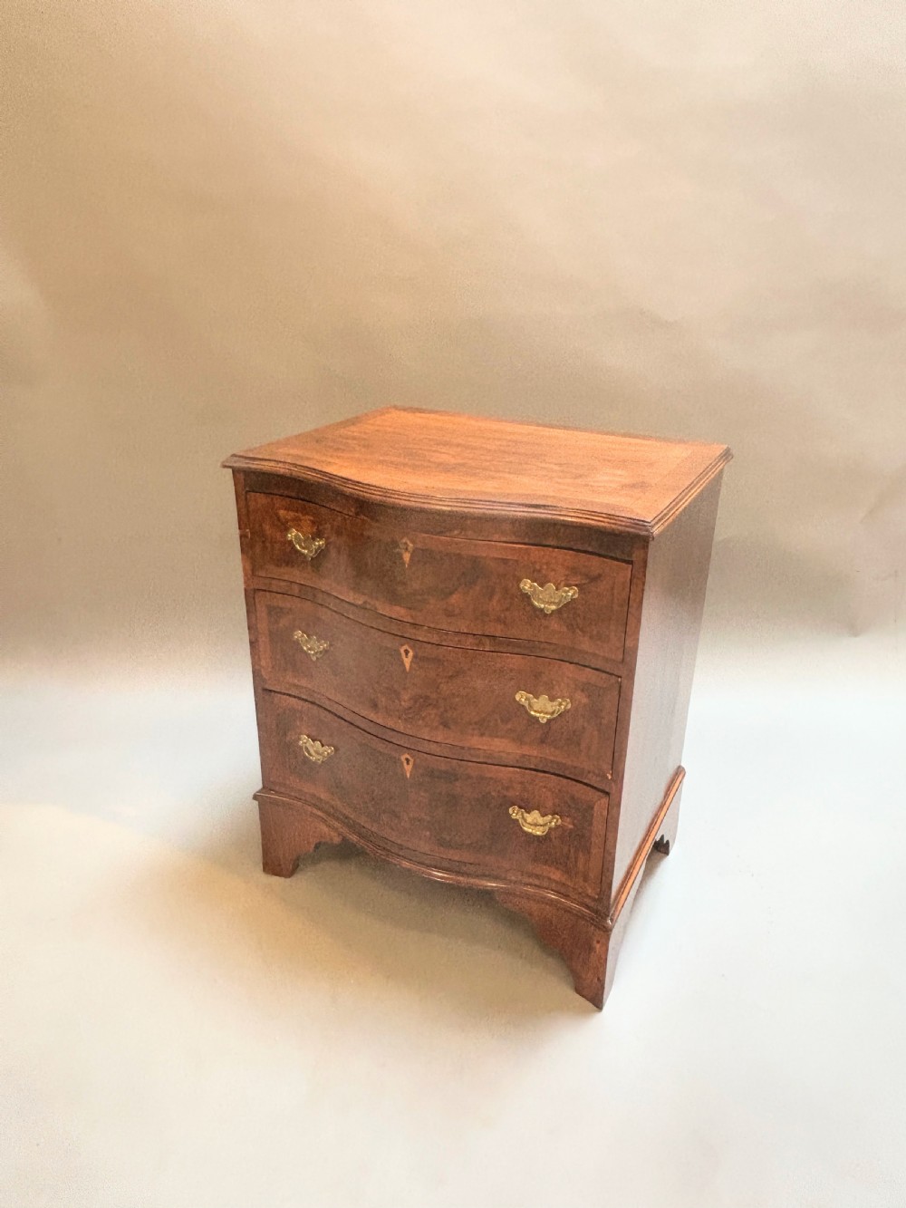 Georgian Revival Small Chest Of Drawers