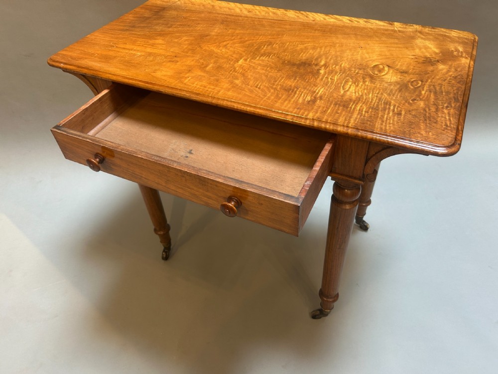 C19th Walnut Side Table, Holland & Son View IV
