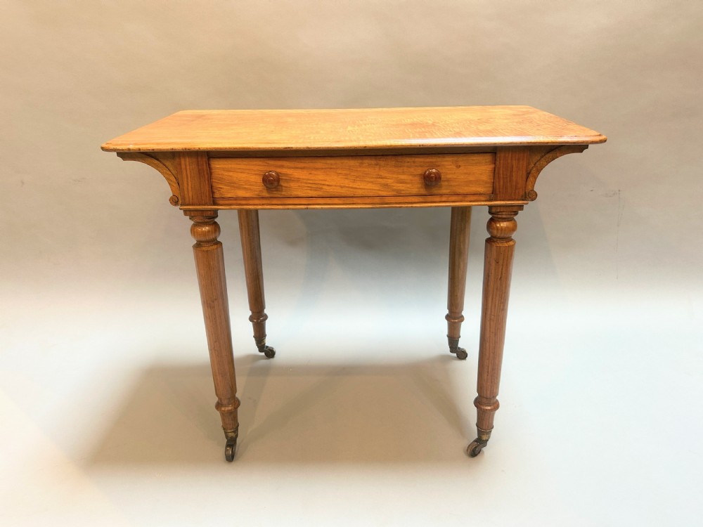 C19th Walnut Side Table, Holland & Son View VI