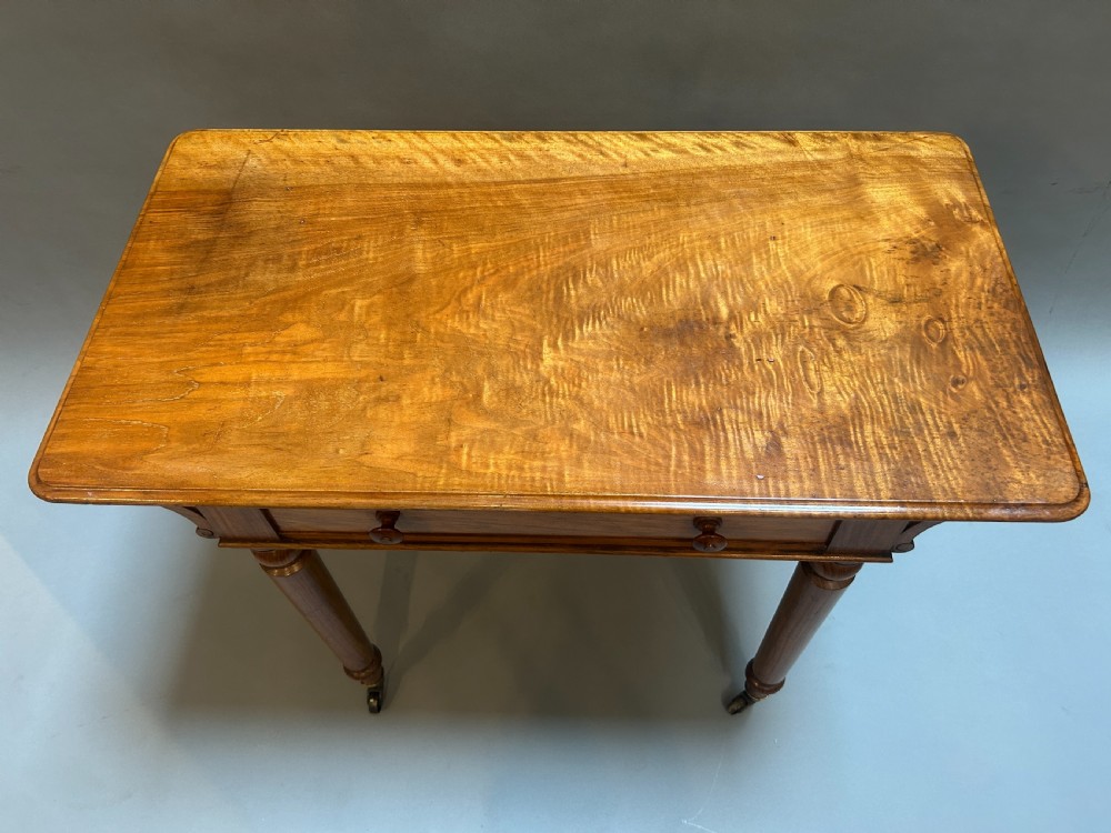 C19th Walnut Side Table, Holland & Son View VII