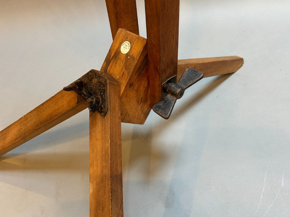 Vintage Artists Easel, Labelled View II