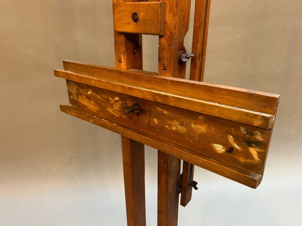 Vintage Artists Easel, Labelled View III