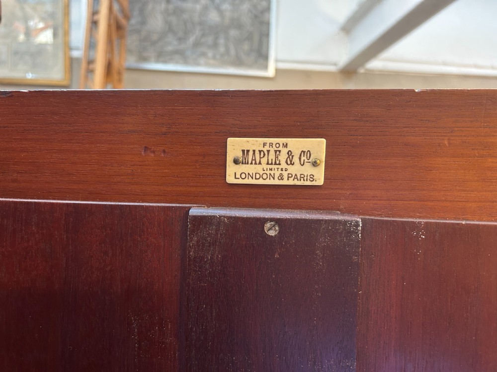 Victorian mahogany wardrobe, Maples View IV