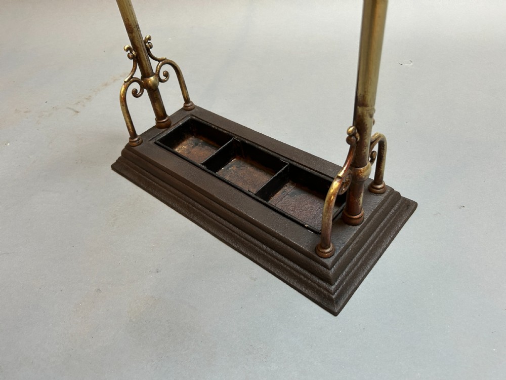 Victorian Brass Stick Umbrella Stand View II