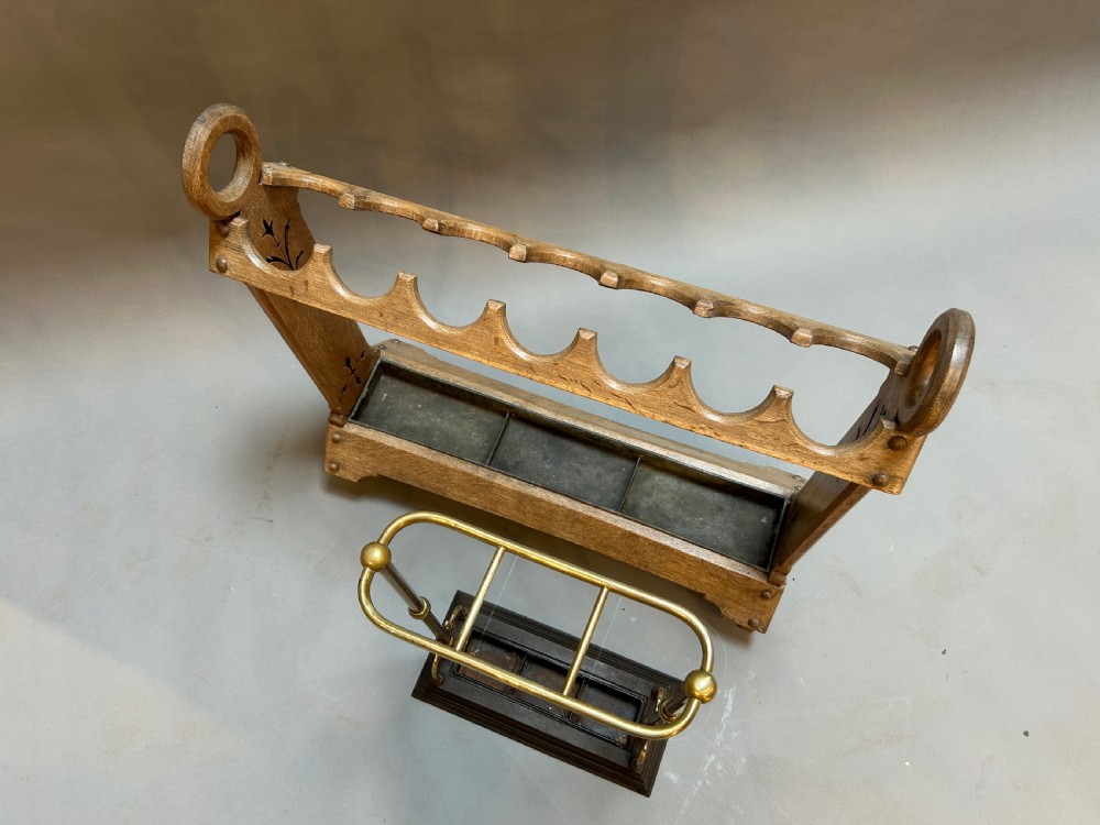 Victorian Brass Stick Umbrella Stand View VII