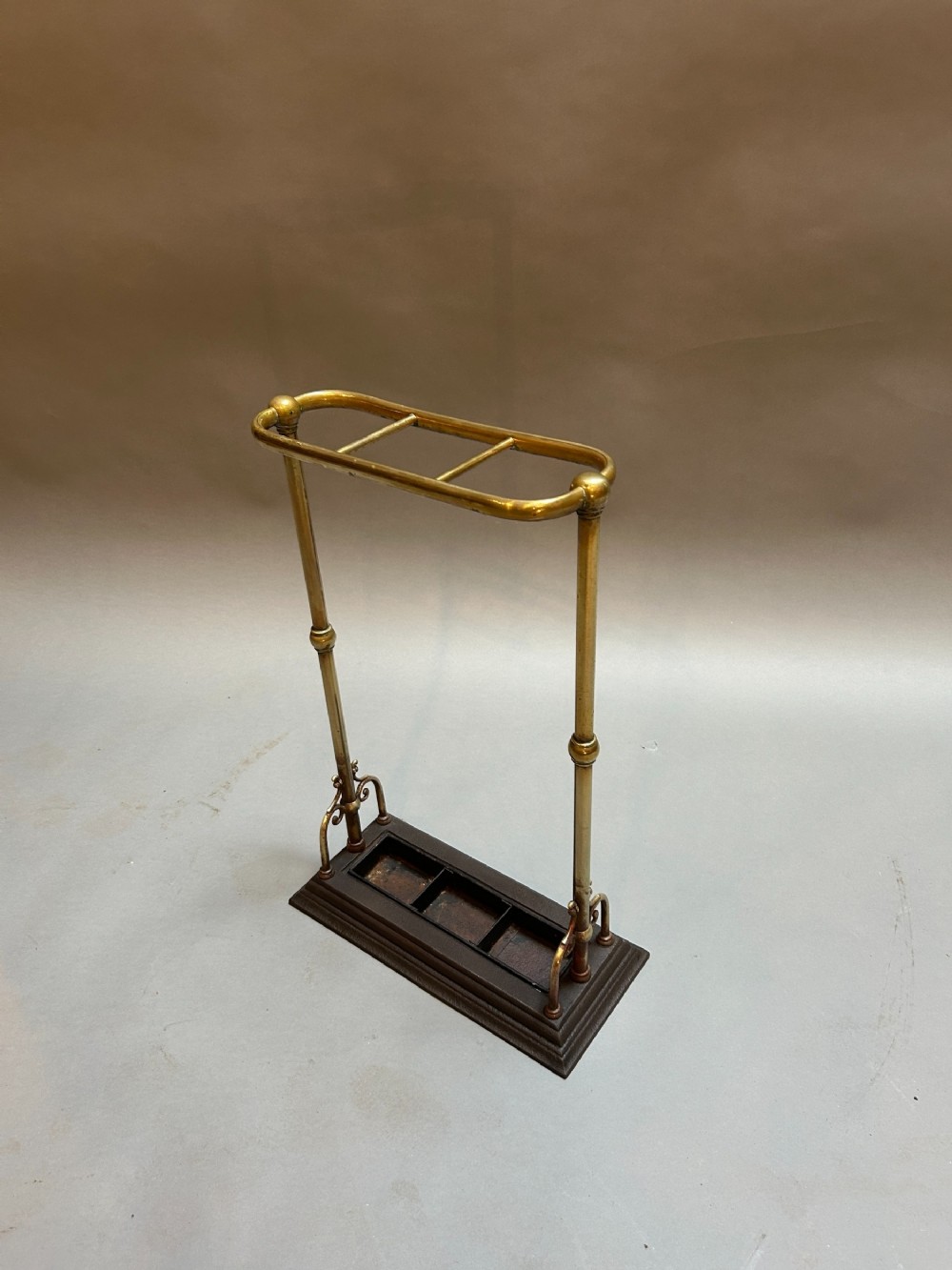 Victorian Brass Stick Umbrella Stand