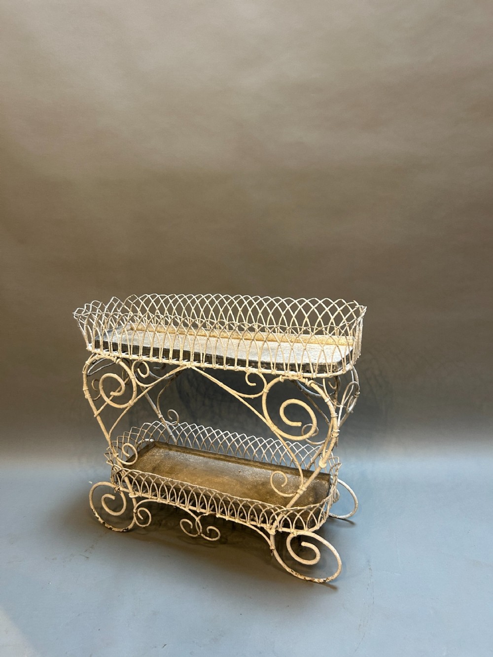 Victorian Wirework Jardiniere planter
