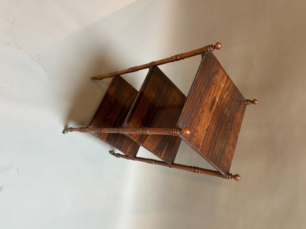 George IV Rosewood  Whatnot etagere View II