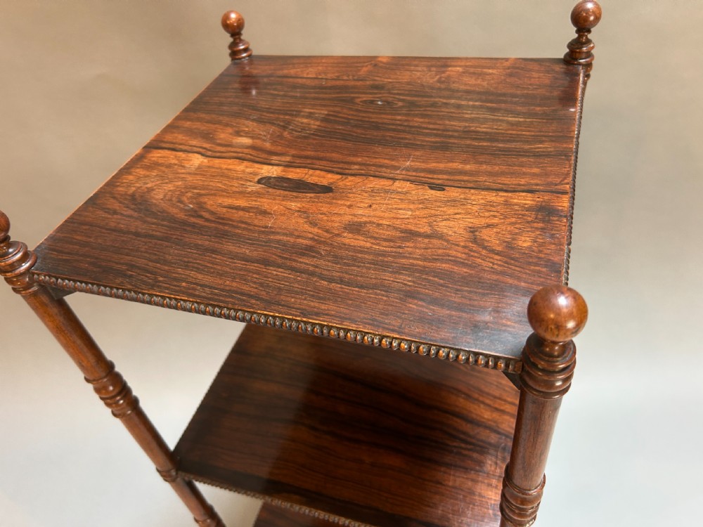 George IV Rosewood  Whatnot etagere View III