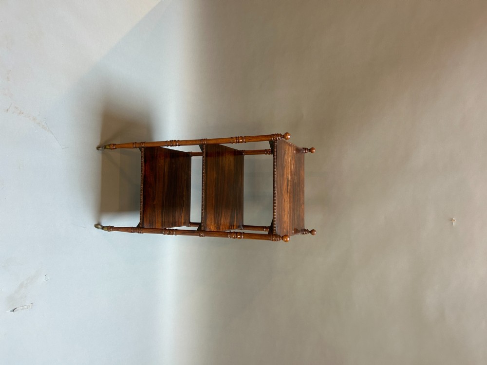 George IV Rosewood  Whatnot etagere View V