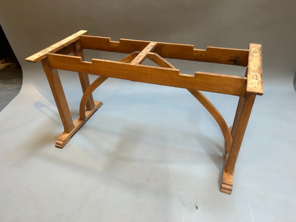 Cotswold School Oak Table , Labelled View III