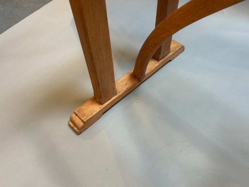 Cotswold School Oak Table , Labelled View V