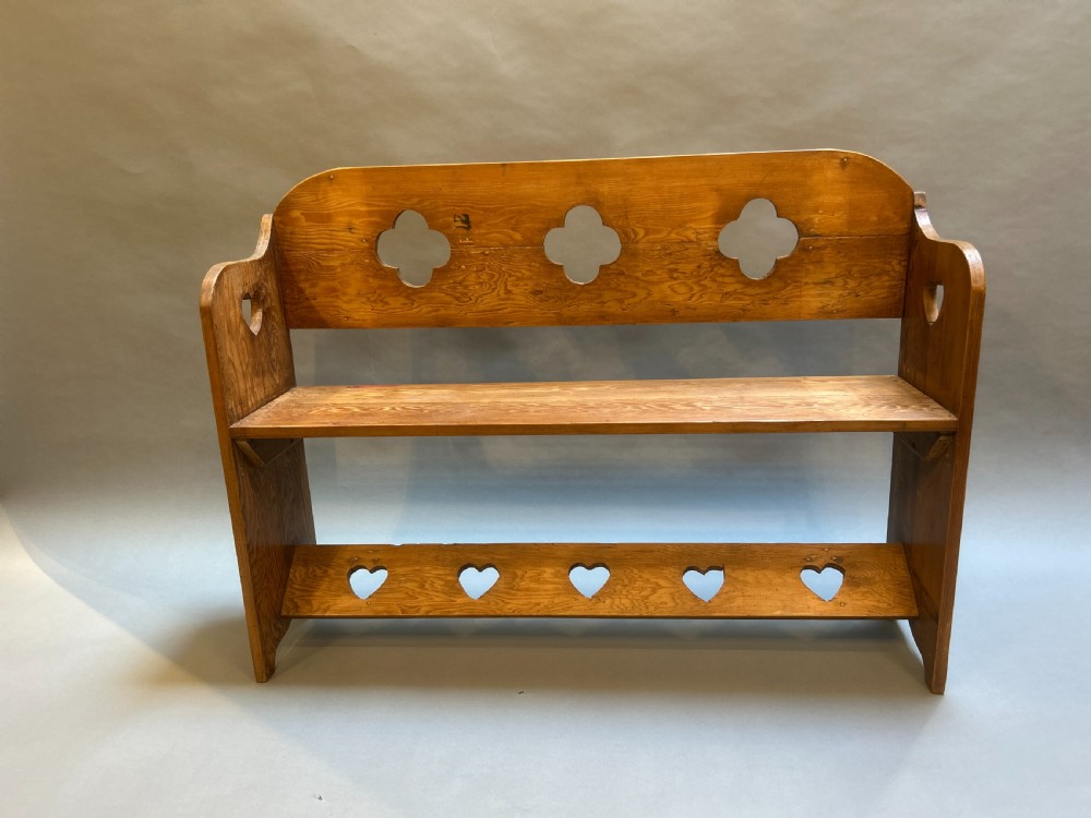 Arts And Crafts Vintage Hall Bench View V