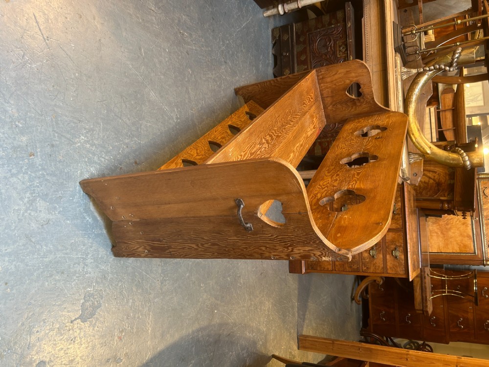 Arts And Crafts Vintage Hall Bench View VII