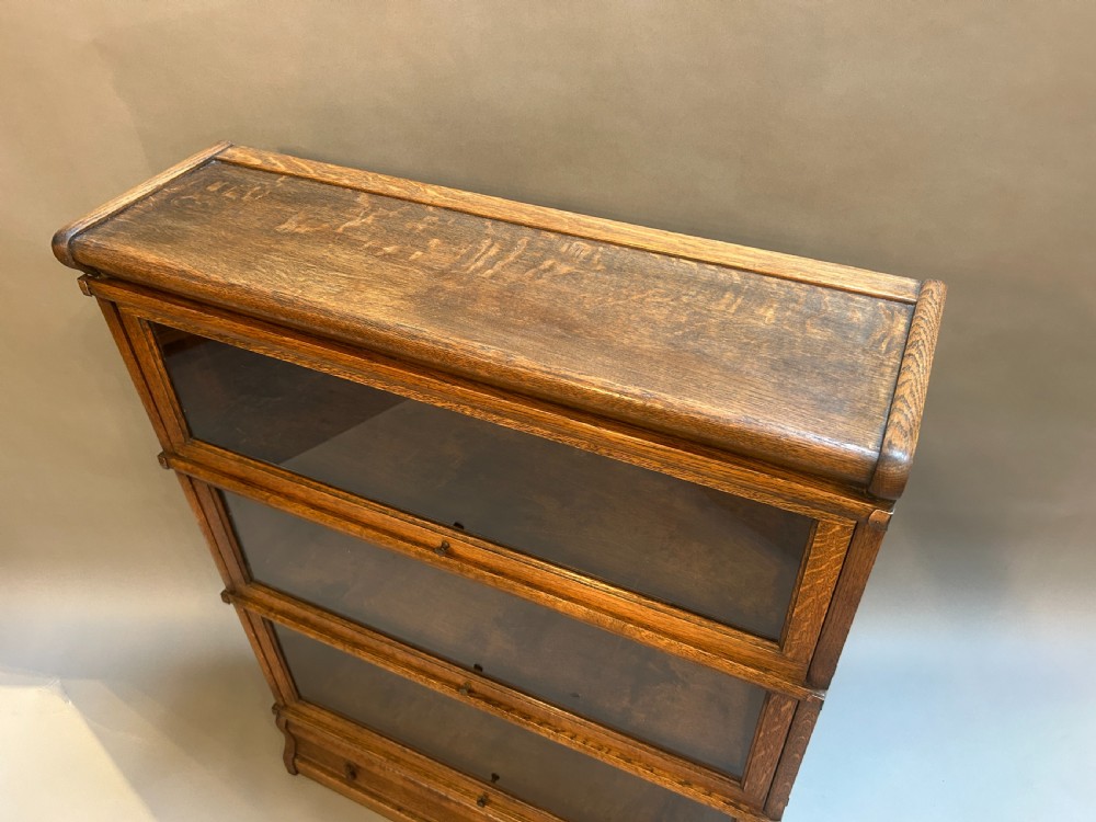 Globe Wernicke Oak Bookcase View II