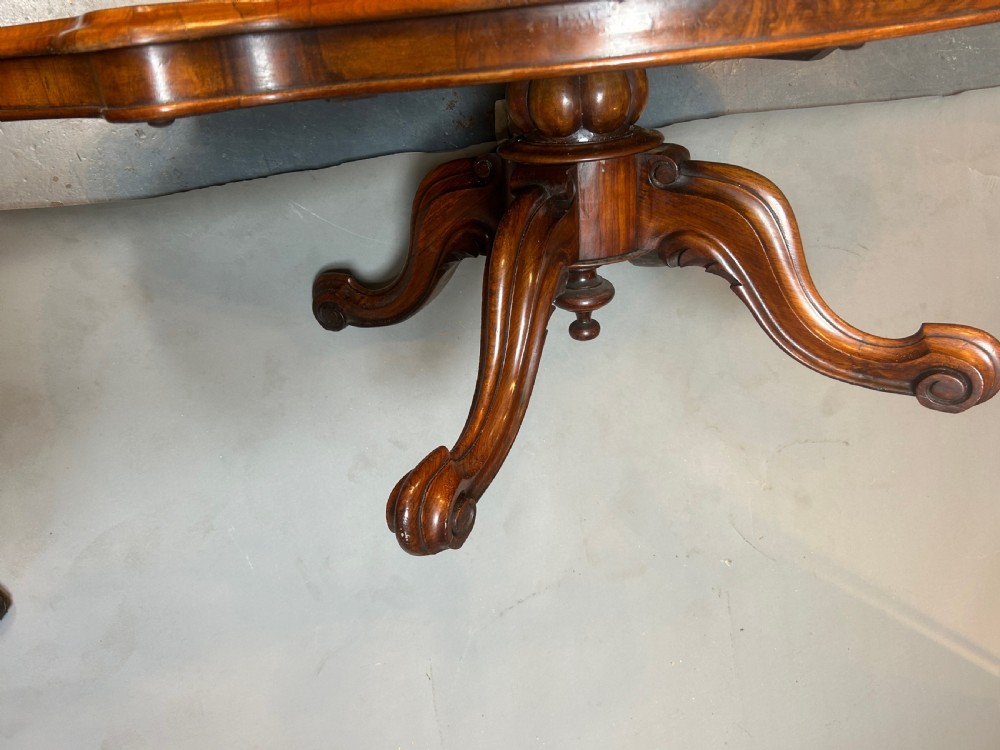 Victorian Burr Walnut Coffee Table View V
