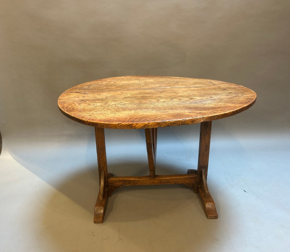 Antique French Vendange Table View III