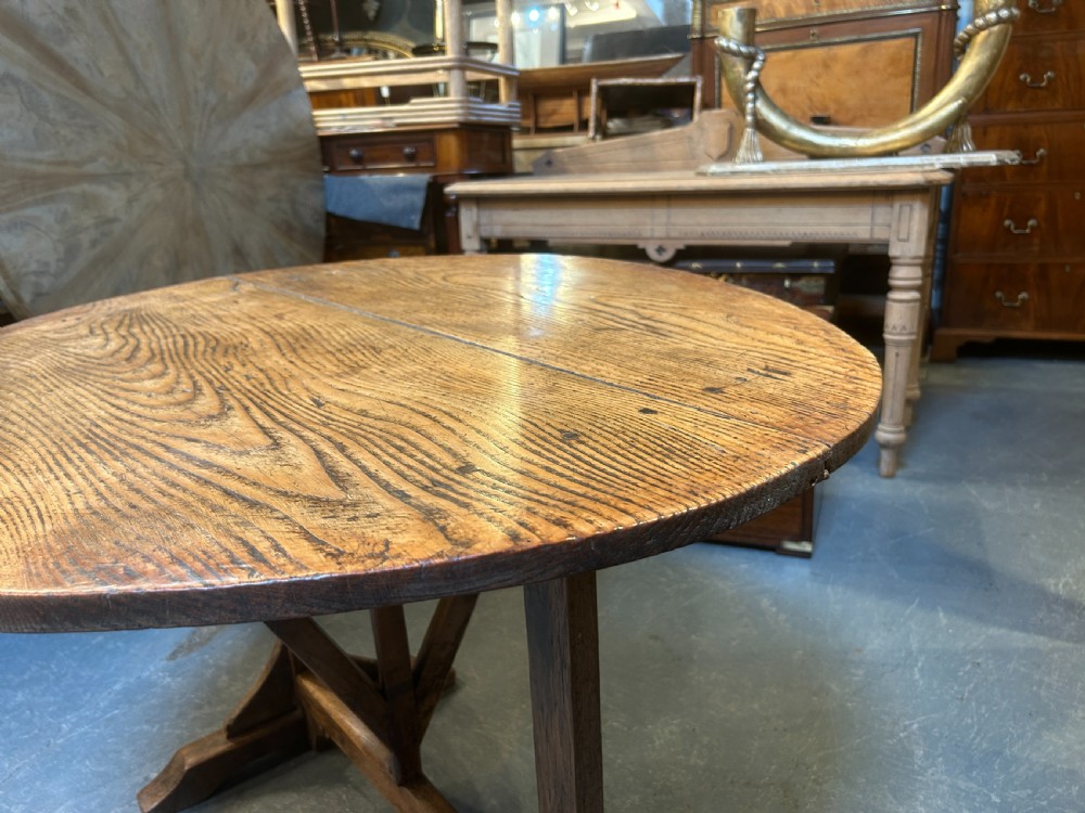 Antique French Vendange Table View XI
