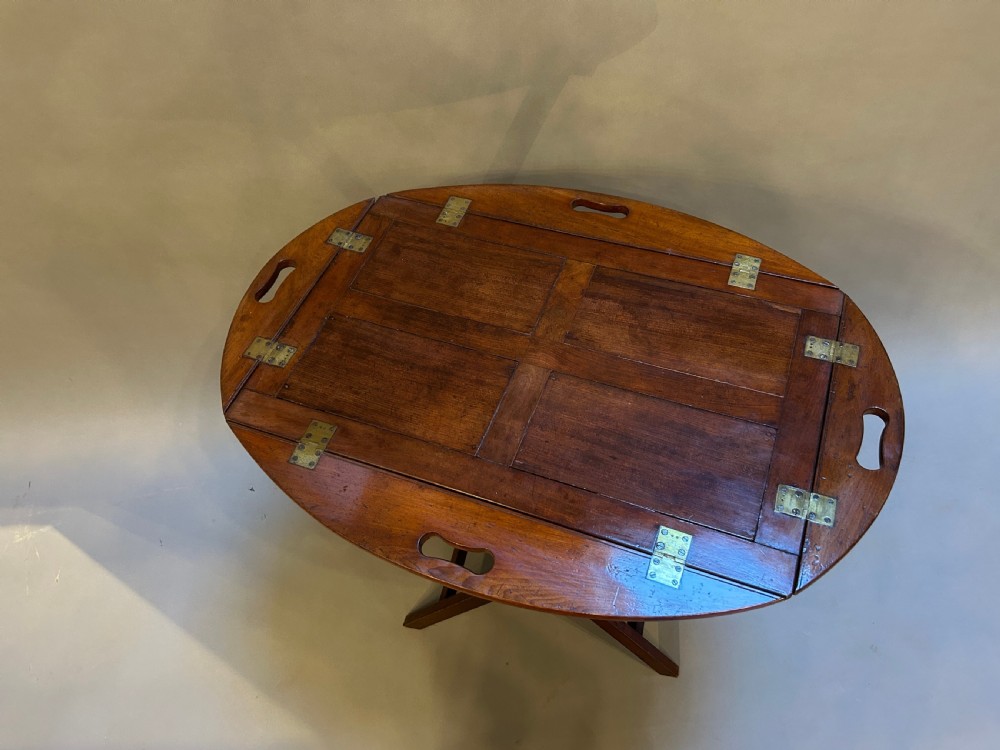 George III Mahogany Butlers Tray View III