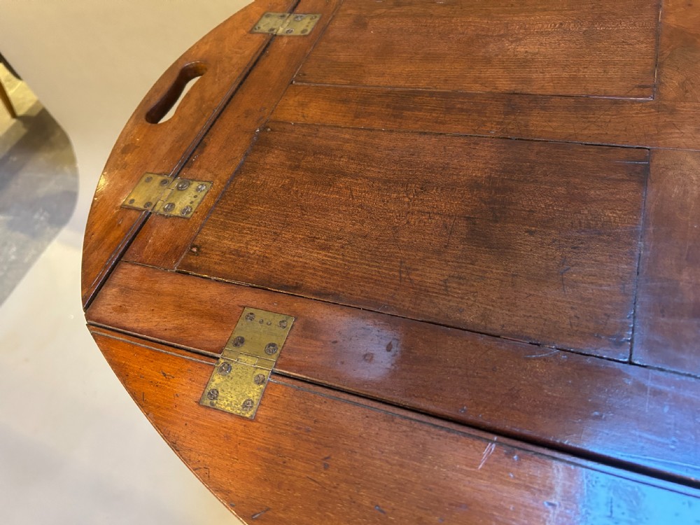 George III Mahogany Butlers Tray View IV